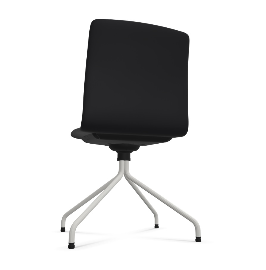PROFIM - COM Krzesło Konferencyjne K42HF | Kubełek ze sklejki | Całość tapicerowana | Stelaż typu "pająk"