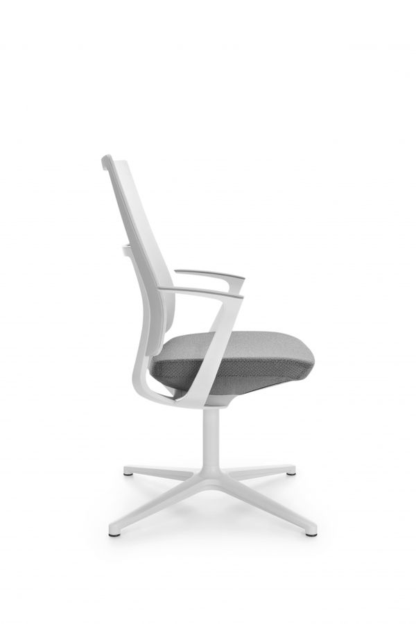 PROFIM - VIOLLE Krzesło konferencyjne 150F | Oparcie siatkowe