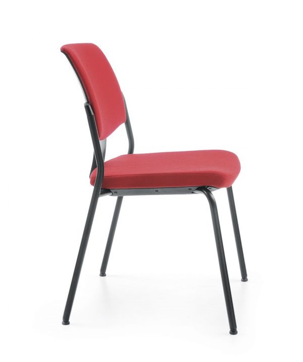 PROFIM - XENON Krzesło konferencyjne 20H | Oparcie tapicerowane | na 4 nogach