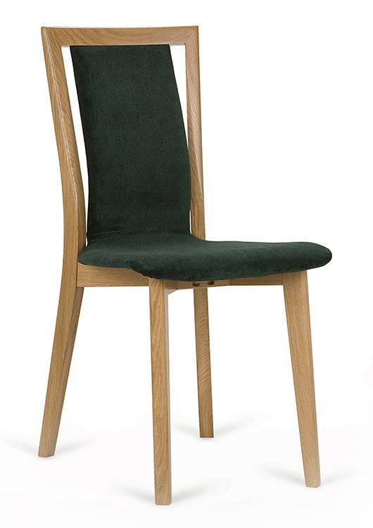 PAGED - VASCO Krzesło | Dąb naturalny 100 | Tkanina Zoya 06 | 6 sztuk | DOSTĘPNE OD RĘKI