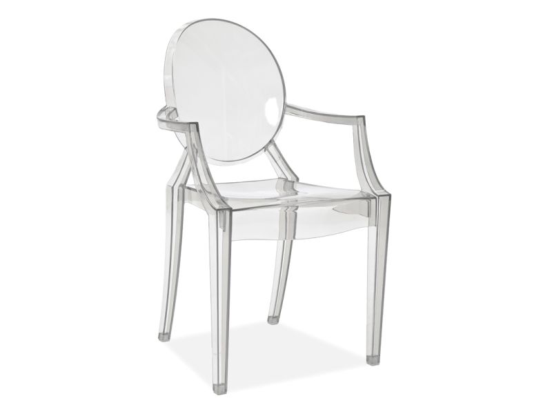 SIGNAL - LUIS Krzesło | Transparentny