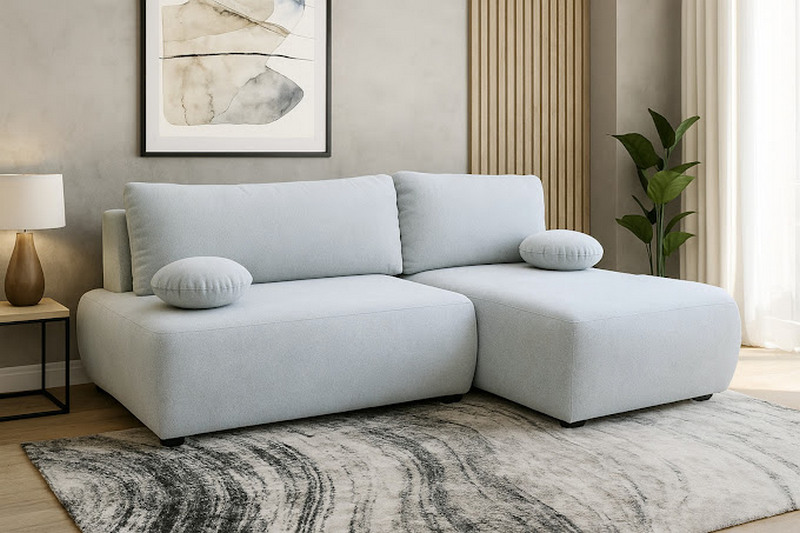 WERXAL - SLIM Narożnik z funkcją spania i pojemnikiem