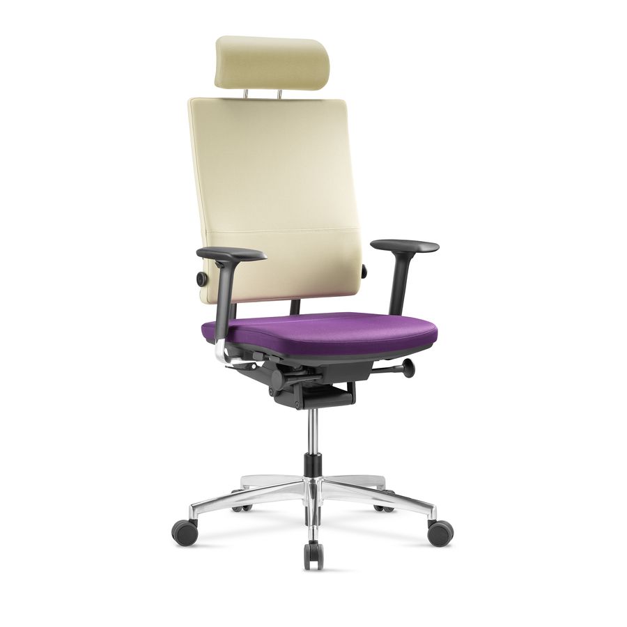 NOWY STYL - SAIL Fotel Obrotowy SWIVEL CHAIR UPH SA | Oparcie - Tapicerowane | Mechanizm SA | Zgodny z Rozporządzeniem z 2023 roku Istnieje możliwość wykonania fotela w dwóch kolorach