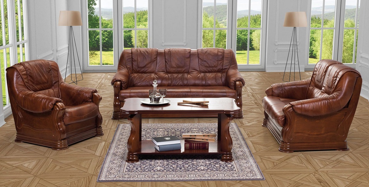 WERSAL - PARMA Zestaw Wypoczynkowy Sofa 3F z funkcją spania + 2 x Fotel - Promocja