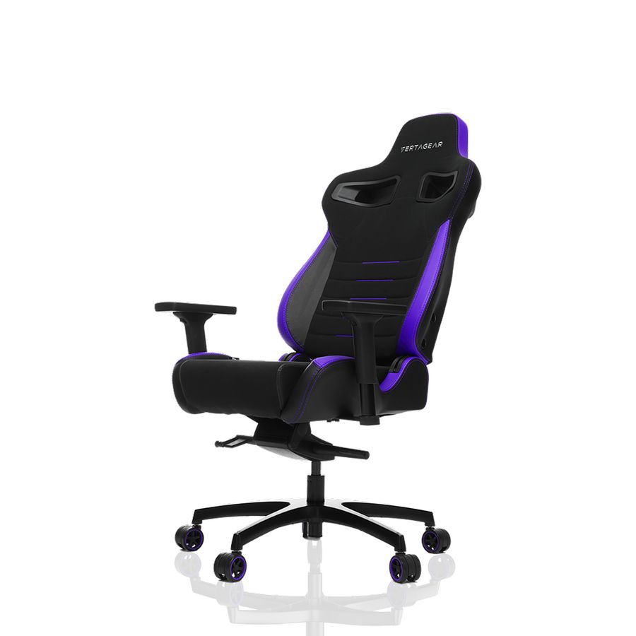 EKO-LIGHT - VERTAGER Fotel Obrotowy Gamingowy PL4500 CZARNY | Sportowy design i ergonomia w jednym | Różne kolory