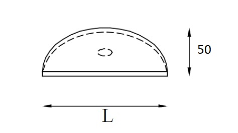 AMS Meble Biurowe - Przystawka do biurka P4 | L=70 cm