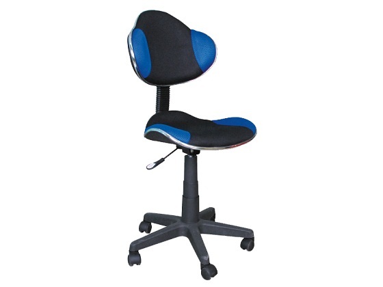 SIGNAL - Fotel obrotowy Q-G2 | Niebieski | Czarny