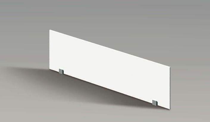 BIURO SERWIS - R-BOX Przegroda do biurka R-302 | PŁYTA | szerokość 98 cm