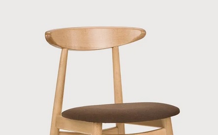 PAGED - YESTERDAY Krzesło Barowe H-4100 | Siedzisko tapicerowane | Buk | Kont.