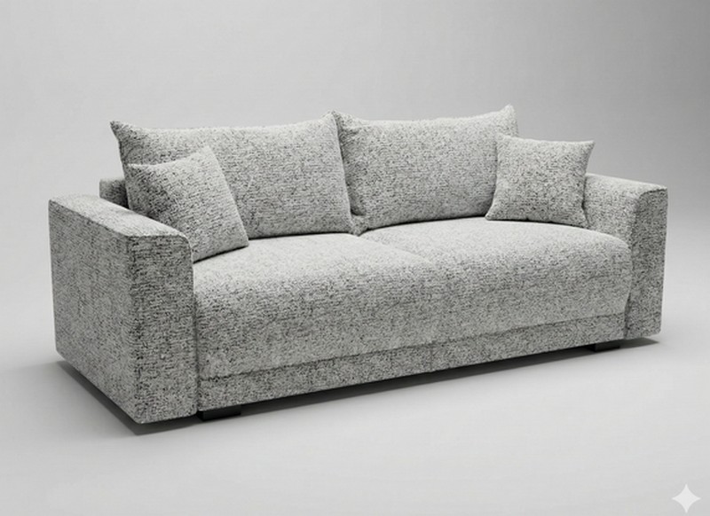 MEBLE BEST - SIESTA MINI Sofa 3DL z funkcją spania i pojemnikiem na pościel