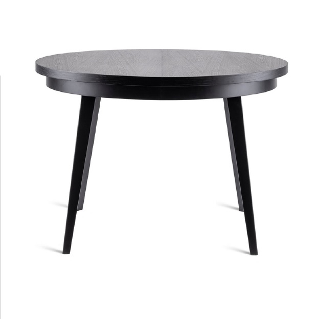 HALEX - SILVIO 01 Stół | Buk czarny | Metal czarny
