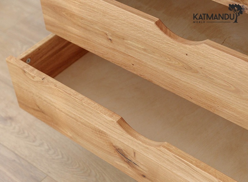 KATMANDU MEBLE - SIMONA Komoda 3S Dębowa | PRHSIM02