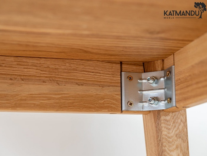 KATMANDU MEBLE - ORBETELLO Stół okrągły 110 | Dąb | KULS90T