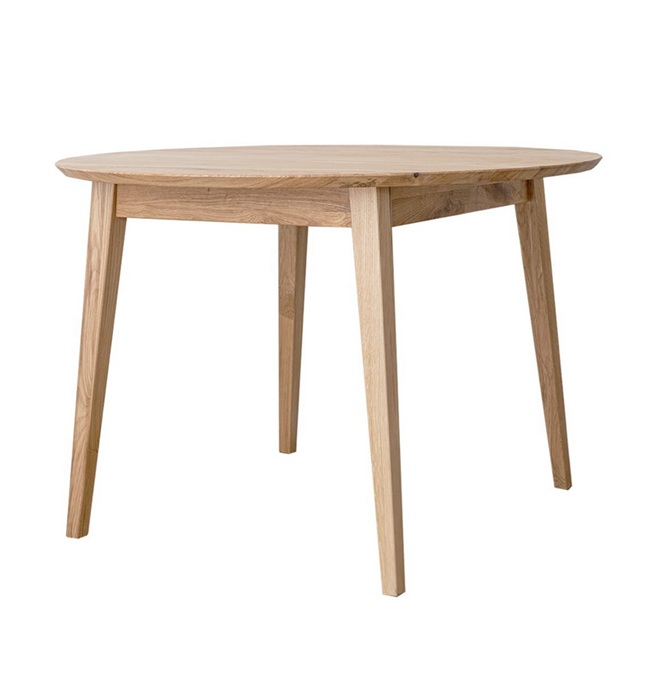 KATMANDU MEBLE - ORBETELLO Stół okrągły 110 | Dąb | KULS90T