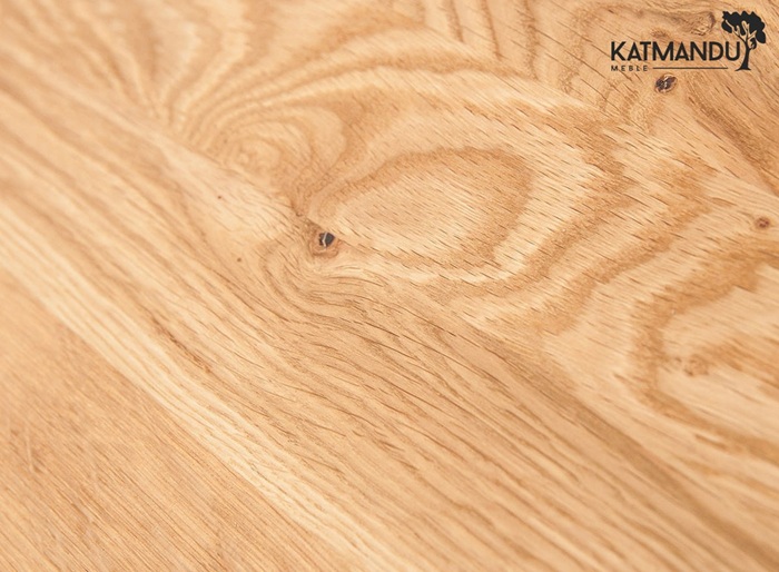 KATMANDU MEBLE - ORBETELLO Stół okrągły 110 | Dąb | KULS90T