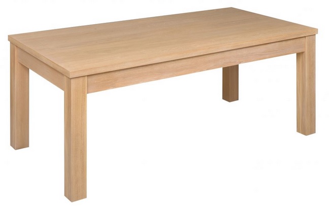ORTUS - ROYALINE S11 Stół rozkładany | Dąb drewno lite | 180-300x90x78 | FM wkładka motylkowa frontowa