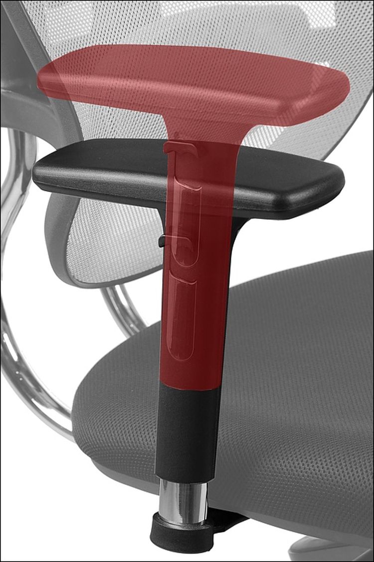 STEMA - Fotel obrotowy HN-5018 | Czarny | Z wysuwem siedziska