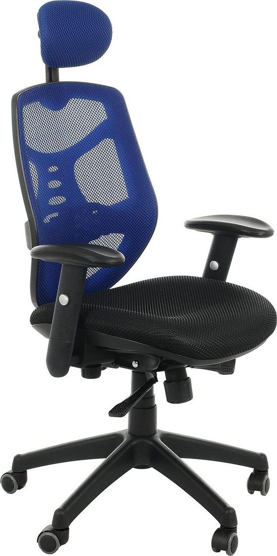 STEMA - Fotel obrotowy KB-8905 | Niebieski