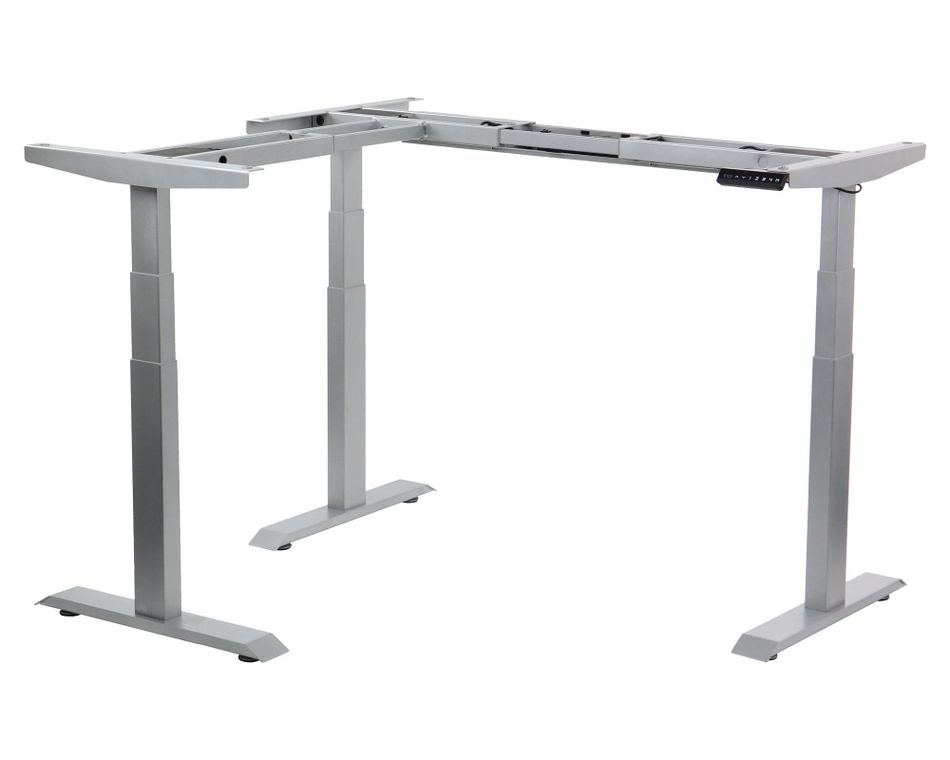STEMA - Stelaż do biurka lub do stołu UT04-3T/90A/A | Elektryczna regulacja wysokości | 61,5 - 126,5 cm