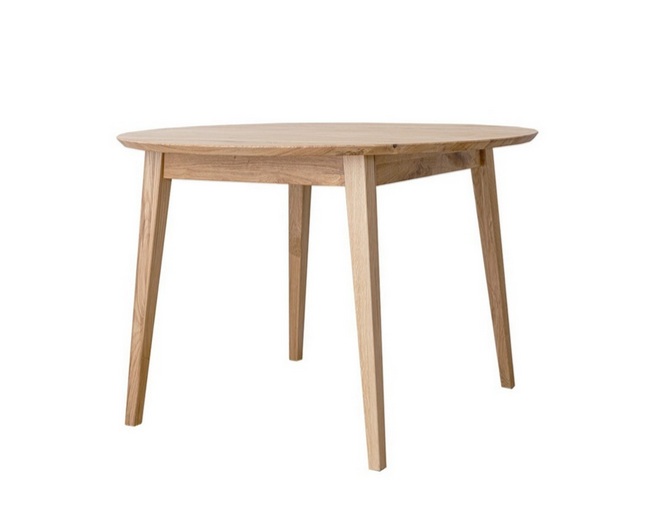 KATMANDU MEBLE - ORBETELLO Stół okrągły rozkładany 110-210 | Dąb | KULSR1102x50