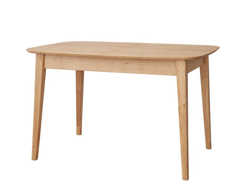 KATMANDU MEBLE - ORBETELLO Stół prostokątny rozkładany 120-165x80 | Dąb | KULSR12045