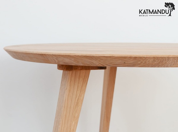 KATMANDU MEBLE - ORBETELLO Ława okragła 70 | Dąb | 3SORB58