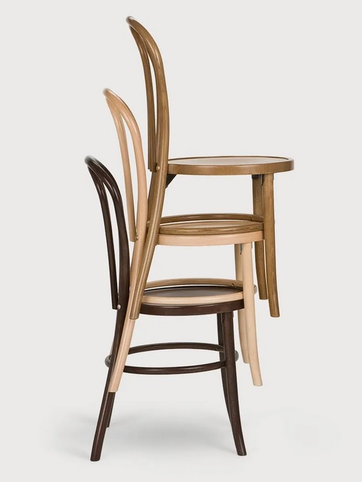 PAGED - CLASSIC Krzesło A-1845 | Siedzisko tapicerowane | Buk | Kont.