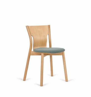PAGED - TOLO Krzesło A-2160 | Siedzisko tapicerowane | Buk | Kont.