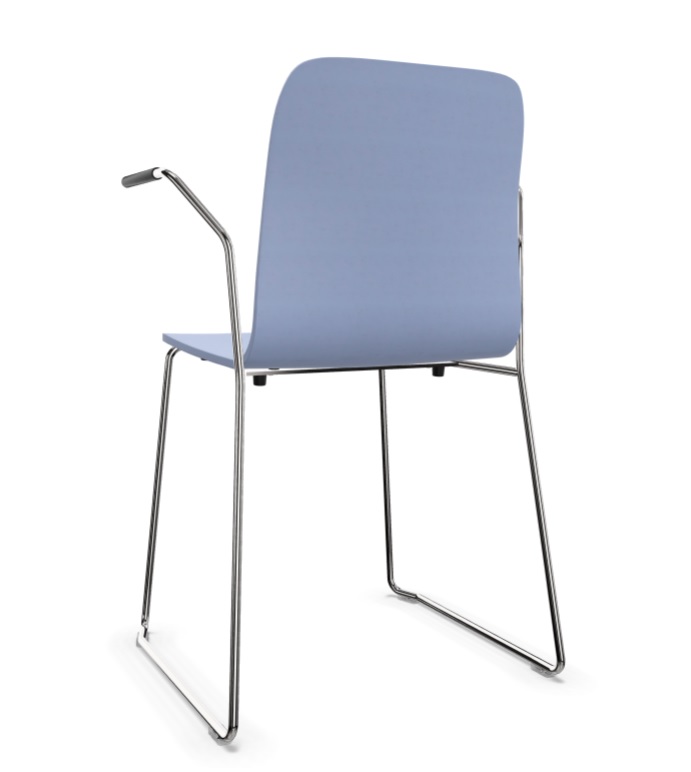 NOWY STYL - VAPAA Krzesło Ramowe FRAME CHAIR CFS W | Sklejka bukowa / Bejcowana / Laminowana | Podłokietniki