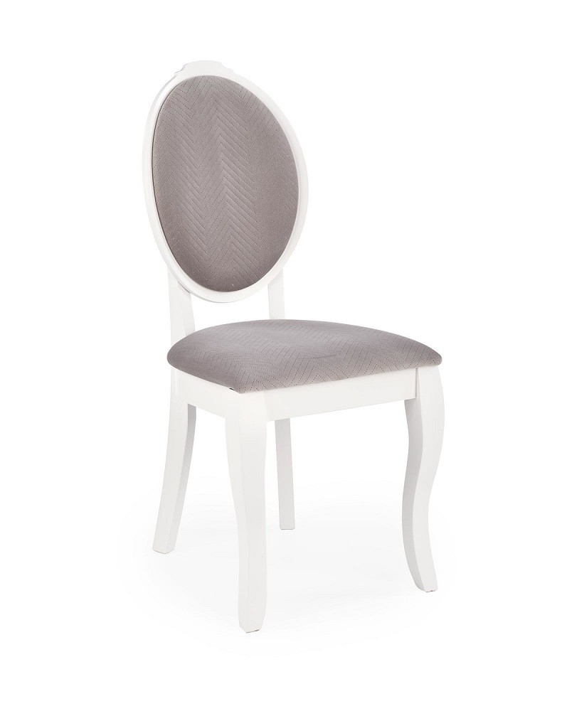 HALMAR - VELO Krzesło | biały-popiel | z PL
